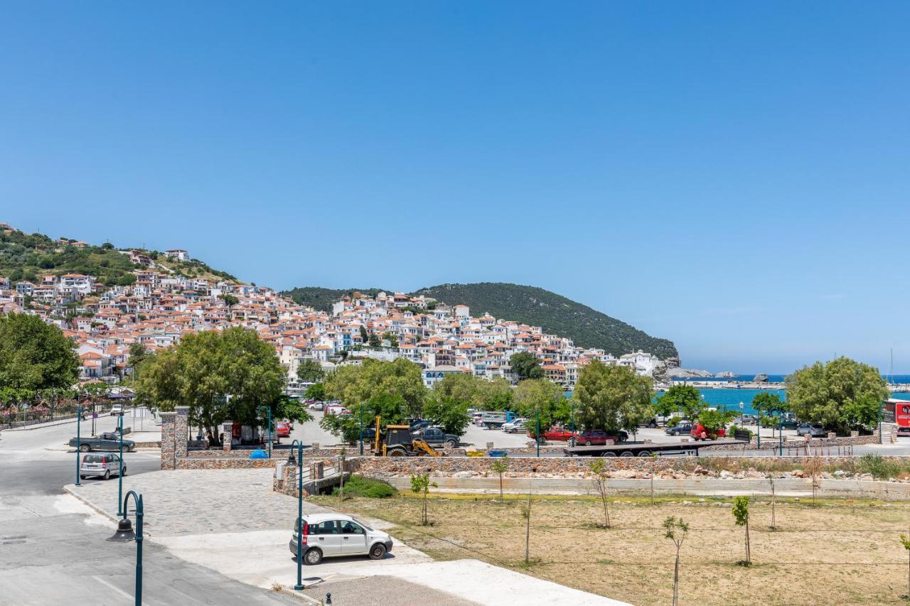 Uncle John'S Guesthouse Skopelos Eksteriør billede