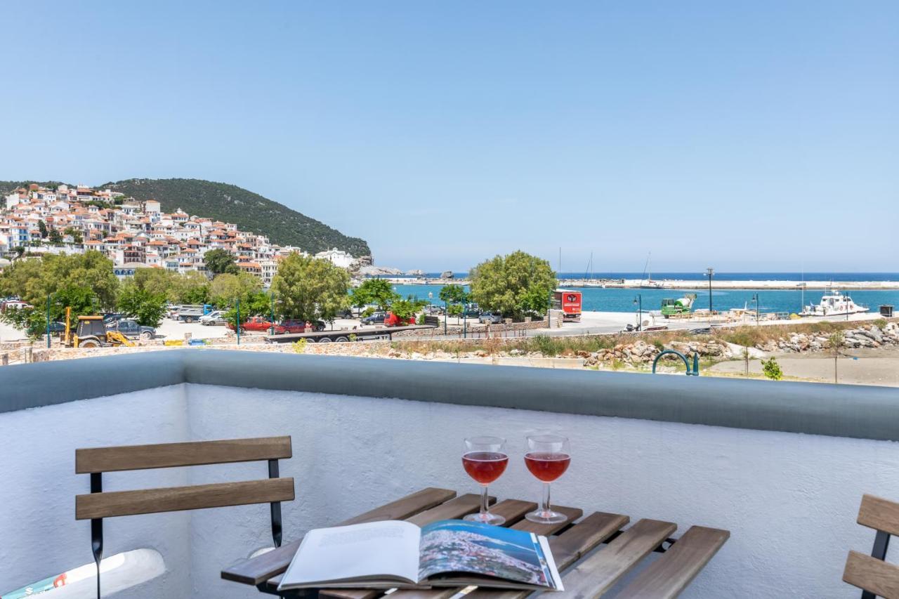 Uncle John'S Guesthouse Skopelos Eksteriør billede