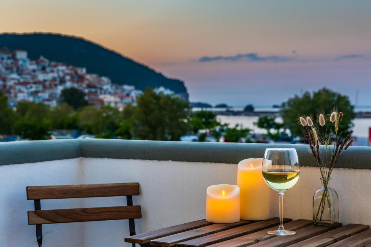 Uncle John'S Guesthouse Skopelos Eksteriør billede